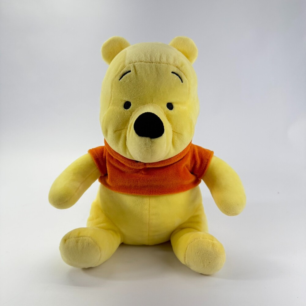 **FREE SHIPPING** Disney WINNIE THE POOH Plush Deluxe Super Soft Cuddly 12”